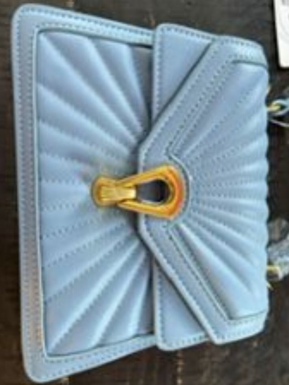 Brand New Scarleton Los Angeles Light Blue Purse NWT